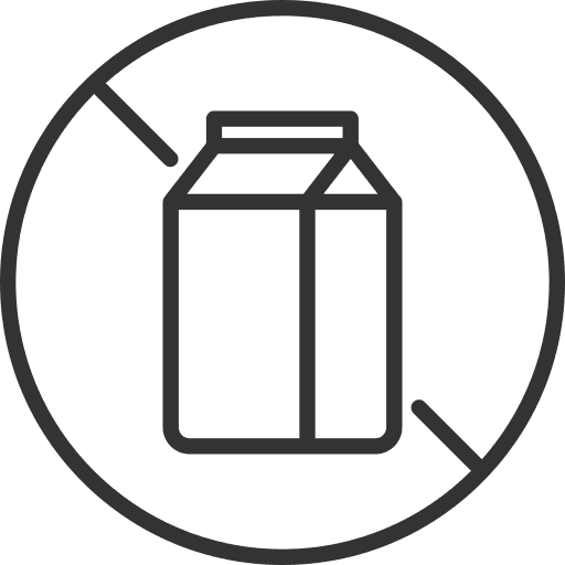 lactose free milk icon